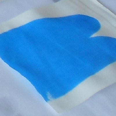 Colorant fluorescent de lumière du jour bleue coller CAS 7732 18 5 PH6.5-7.5