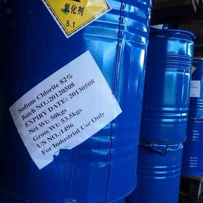 Agent de blanchiment de pulpe de papier Sodium Chlorite 82% CAS 7758 19 2 ClNaO2