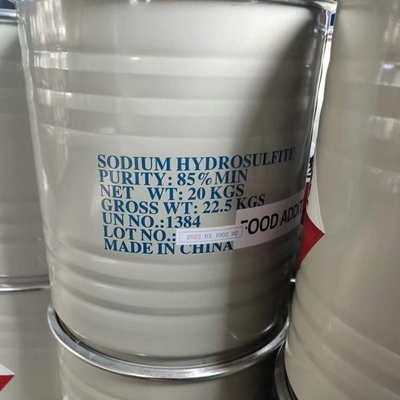 Catégorie comestible la pureté CAS 7775-14-6 de Hydrosulfite 85% de sodium
